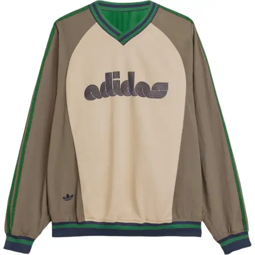 Adidas Originals x Brain Dead Originals colour-block logo sweatshirt