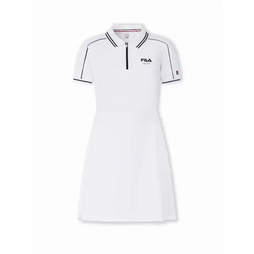 FILA Short Sleeved Dress Women's Jade White