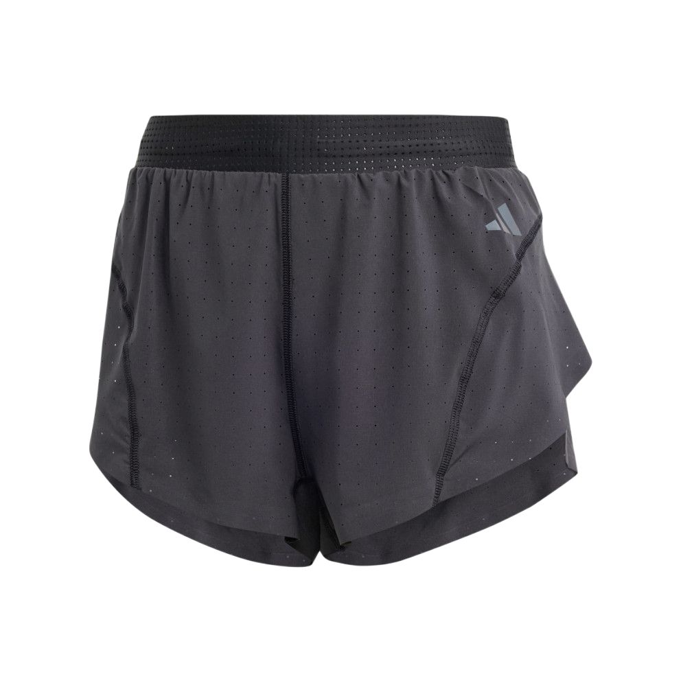 Женские шорты adidas ADIZERO RUNNING SPLIT SHORTS (черные)