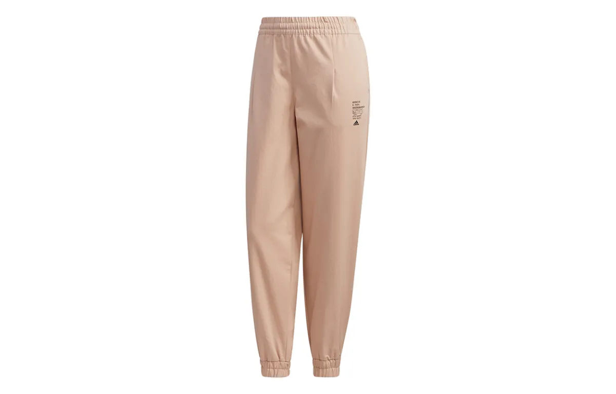 Adidas Knitted Sweatpants Women's Pearl Powder