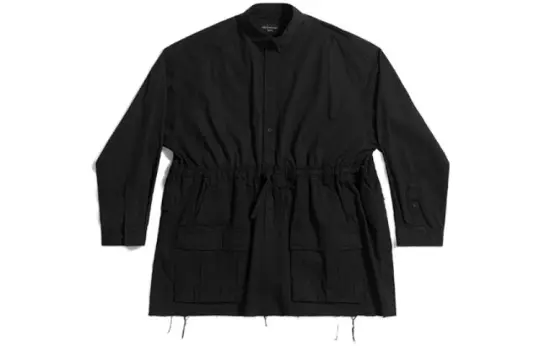 Balenciaga drawstring-waist cotton shirt