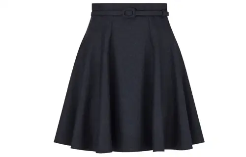 DIOR FW21 Casual Short Skirts Women's Blue