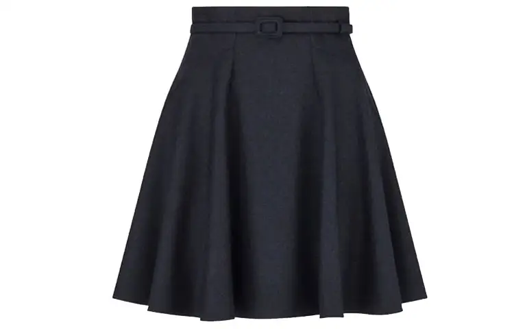 DIOR FW21 Casual Short Skirts Women's Blue