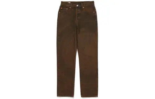 Levis Jeans Women's Brown Moderate Straight Fit Pants