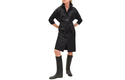 HERMES Long Sleeved Dress Women's