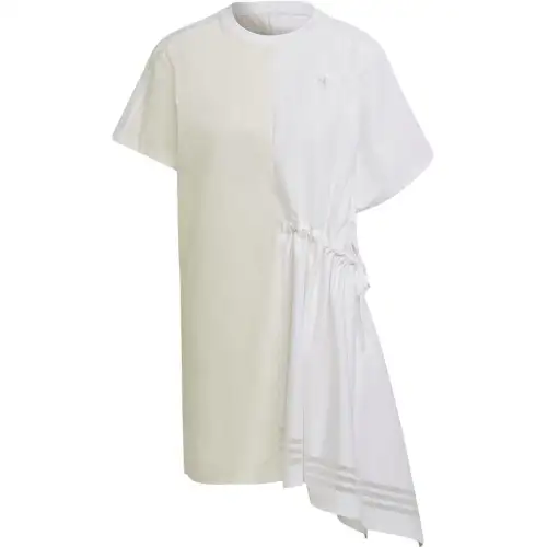 Adidas Originals TEE DRESS Short Sleeved Dress Women's Apricot/White