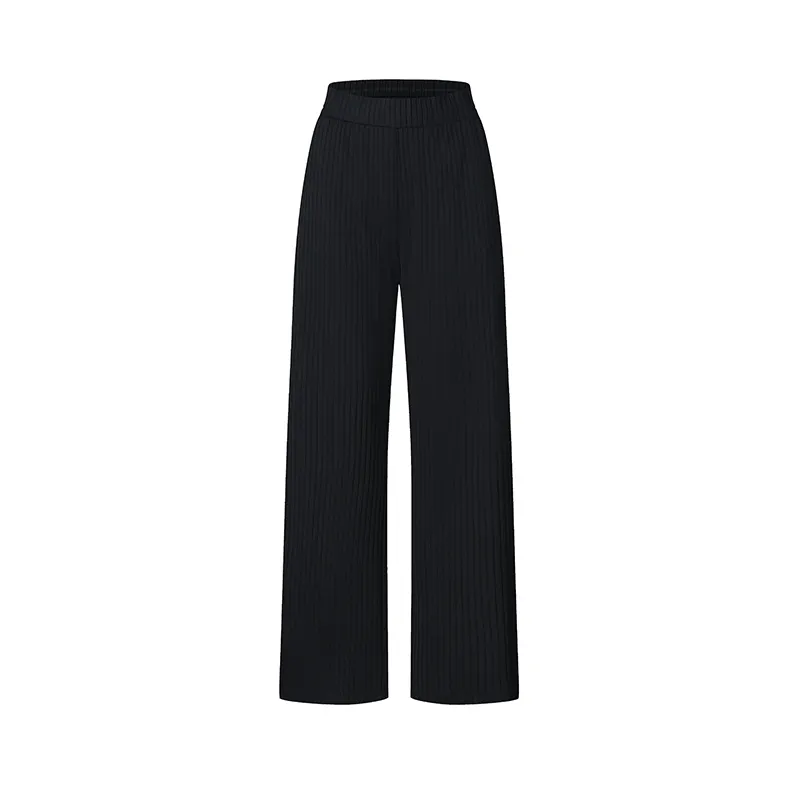 FILA Knitted Sweatpants Women's Pitch Black
