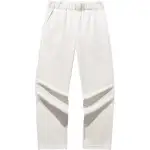 Anta Variety Training Collection Casual Fleece Lined Thermal Versatile Knitted Sweatpants Women's White Tea Brown