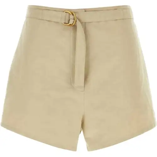 PRADA Elasticated Waistband Belted Shorts