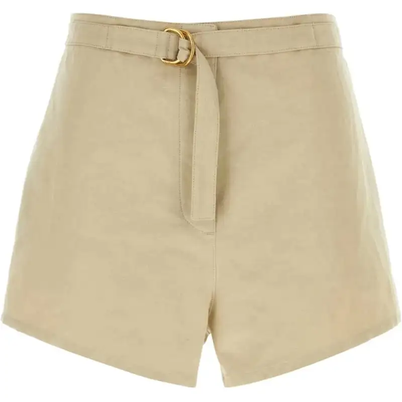 PRADA Elasticated Waistband Belted Shorts
