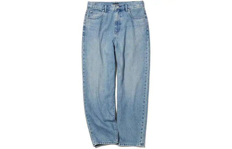 UNIQLO Jeans Women's Sky Blue Moderate Straight Fit Pants