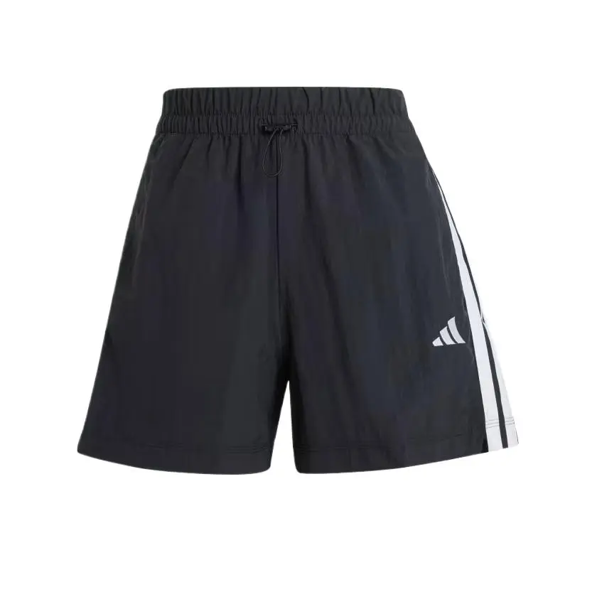Adidas ESSENTIALS 3 Stripes Lifestyle Casual Shorts Women's Black/White