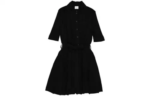 Burberry Short Sleeved Dress Women's Black