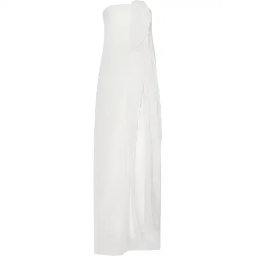 THE ROW SS24 Sleeveless Dress Women's Ivory White