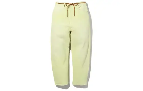 Levis Jeans Women's Light Yellow Moderate Straight Fit Pants
