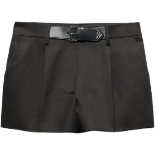 PRADA Casual Shorts Women's Black