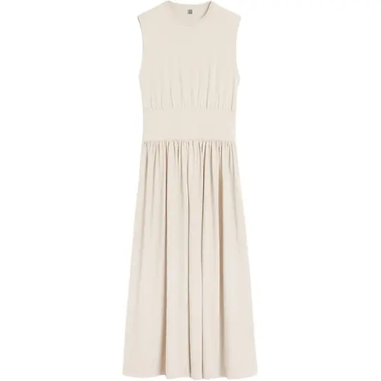 TOTEME Fitted waistband Midi Dress