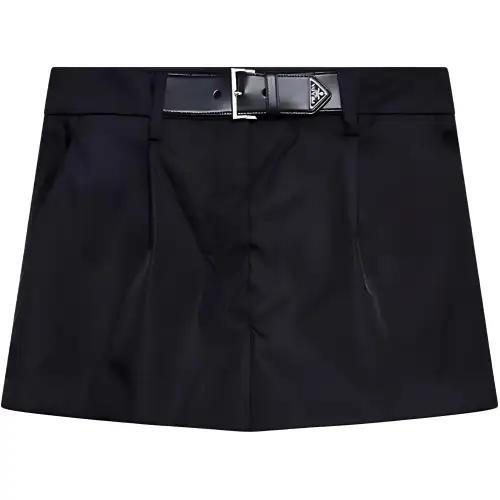 PRADA FW24 Casual Shorts Women's Black