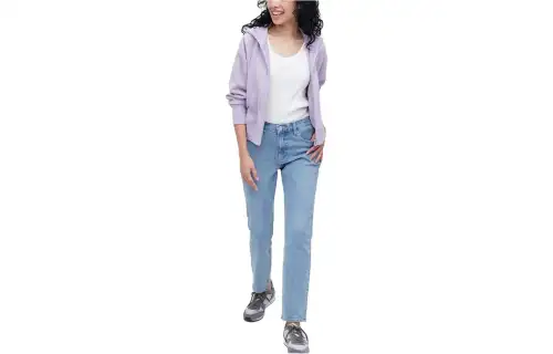 UNIQLO Jeans Women's Lake Blue Moderate Slim Fit Pants