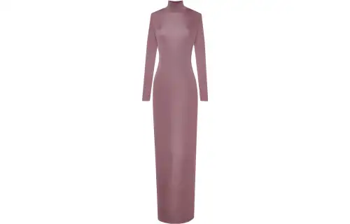 SAINT LAURENT High Neck Knitted Dress