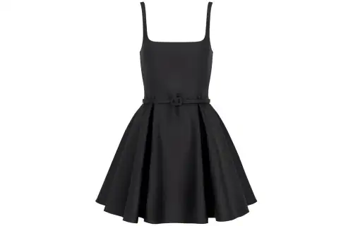 DIOR SS24 Slip Dress Women's Black