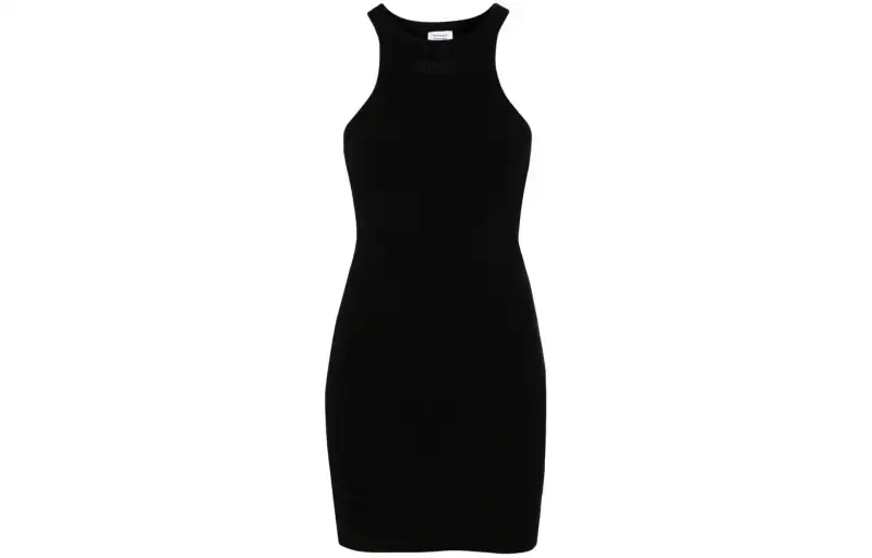 Vetements racerback ribbed-knit minidress