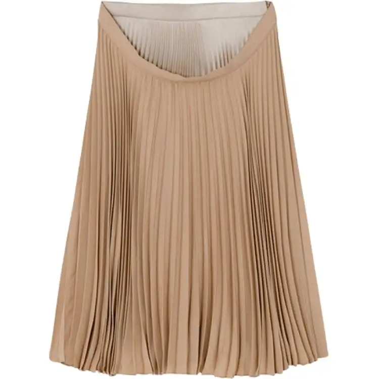 Burberry Layered Pleated Skirt