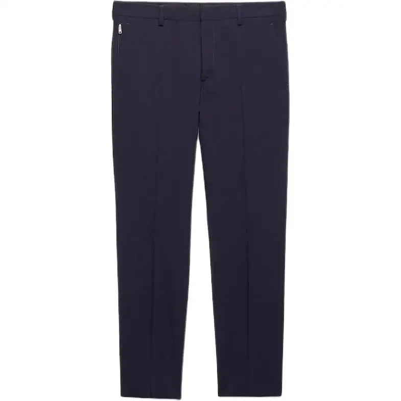 PRADA Casual Pants Men's Blue Moderate Tapered Pants
