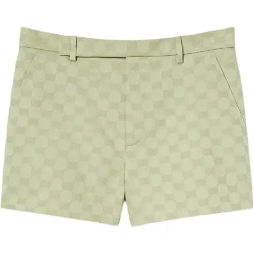 GUCCI Casual Shorts Women's Light Green