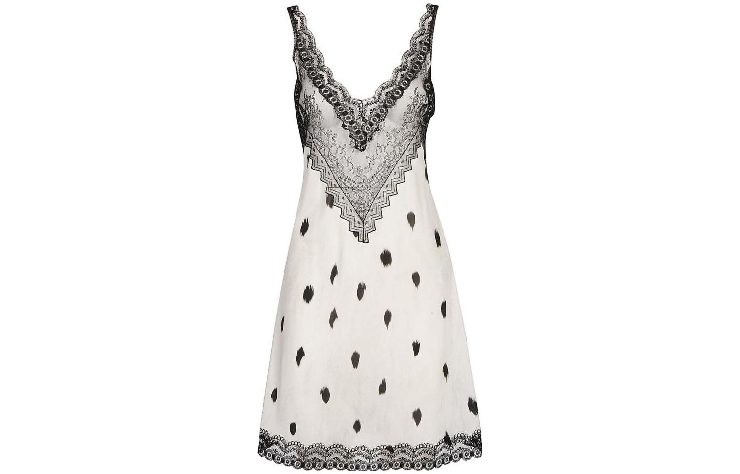 Burberry Slip Dresses Women's White Moderate Short