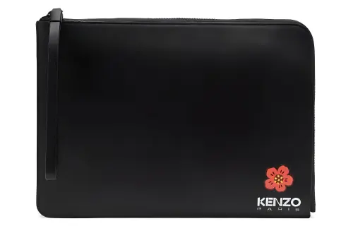 【Previous Season】'Boke Flower' leather clutch bag