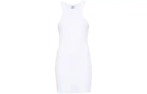 Vetements Logo-embroidered Mini Tank Dress