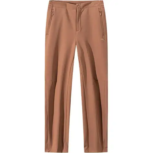 Anta Variety Training Collection Knitted Sweatpants Women's Rich Coffee