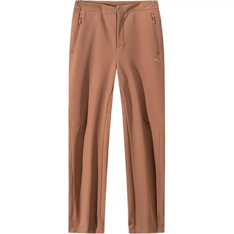 Anta Variety Training Collection Knitted Sweatpants Women's Rich Coffee