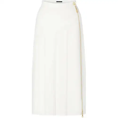LOUIS VUITTON SS21 Casual Long Skirt Women's White