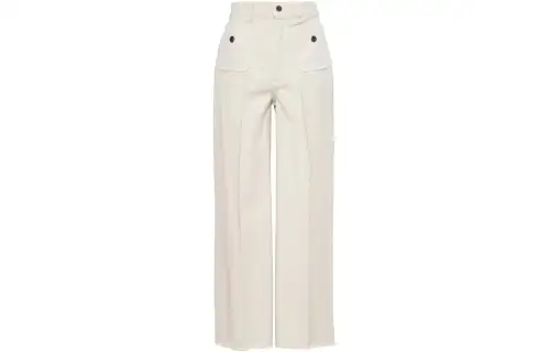 MIU MIU SS23 Jeans Women's Ecru