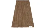 GUCCI FW20 Casual Long Skirt Women's Brown