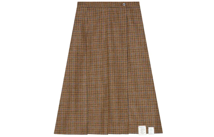 GUCCI FW20 Casual Long Skirt Women's Brown