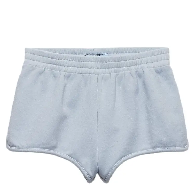 Prada logo-patch fleece shorts