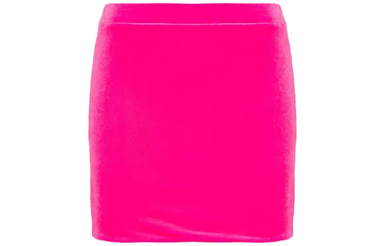 Vetements Casual Short Skirts Women's Rose Red Short Bodycon Skirt