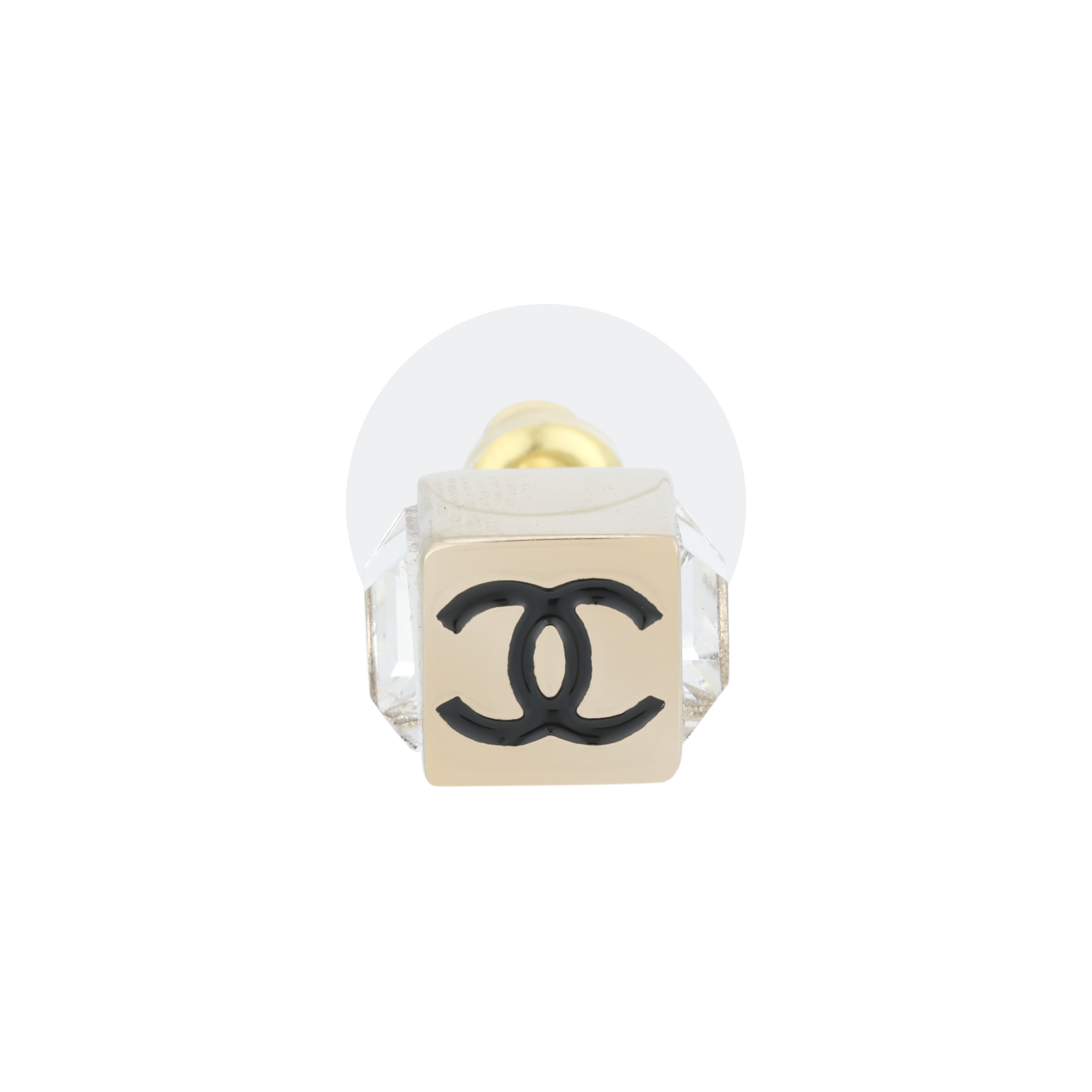 Серьги Chanel 25P (золотые) — фото 2