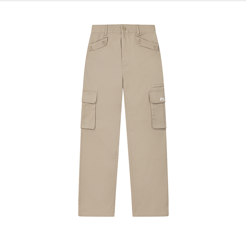 Женские штаны Fila Cargo Pants (бежевые)