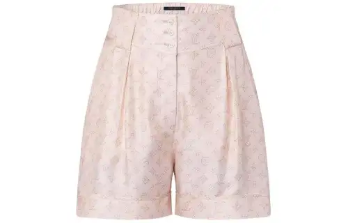 LOUIS VUITTON FW24 Casual Shorts Women's Pink
