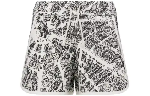 Christian DIOR All Over Printed Drawsting Shorts