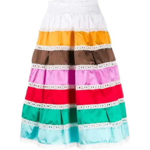 PRADA Casual Long Skirt Women's Multicolor