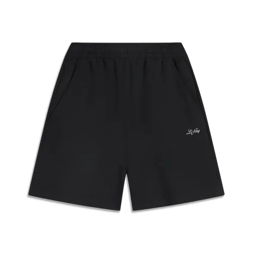 Li Ning Sports Trendy Collection Casual Shorts Women's Black