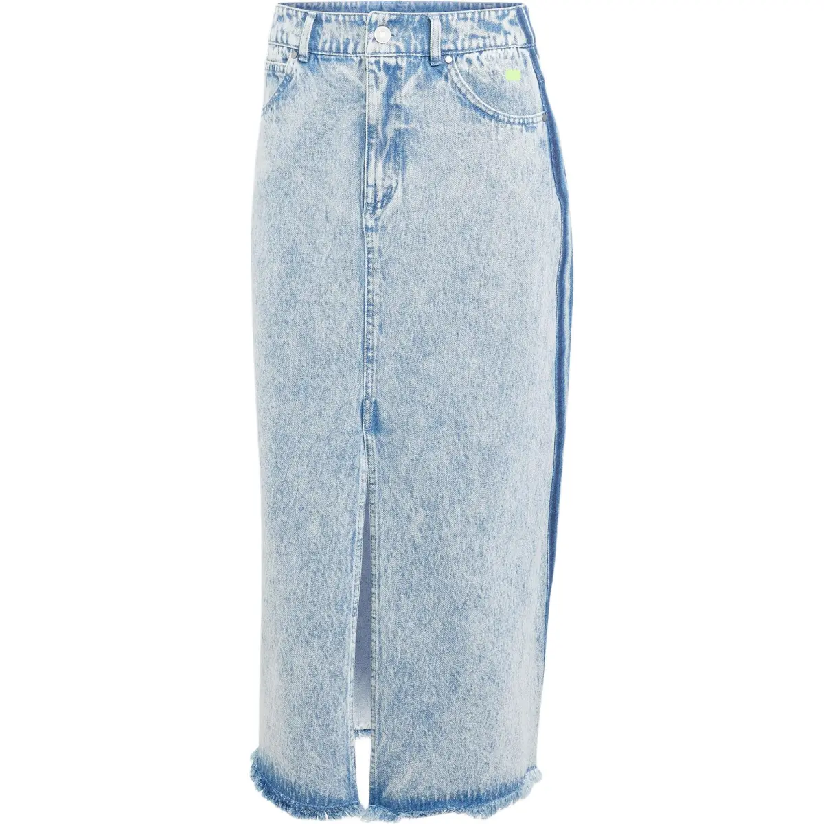 Adidas x KSENIA SCHNIDER Denim Long Skirt Women's Light Blue