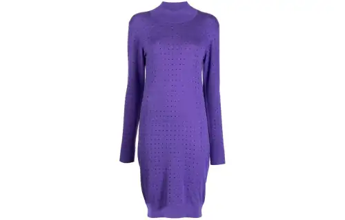 Karl Lagerfeld / Karl Lagerfeld Jeans rhinestone-embellished open back dress