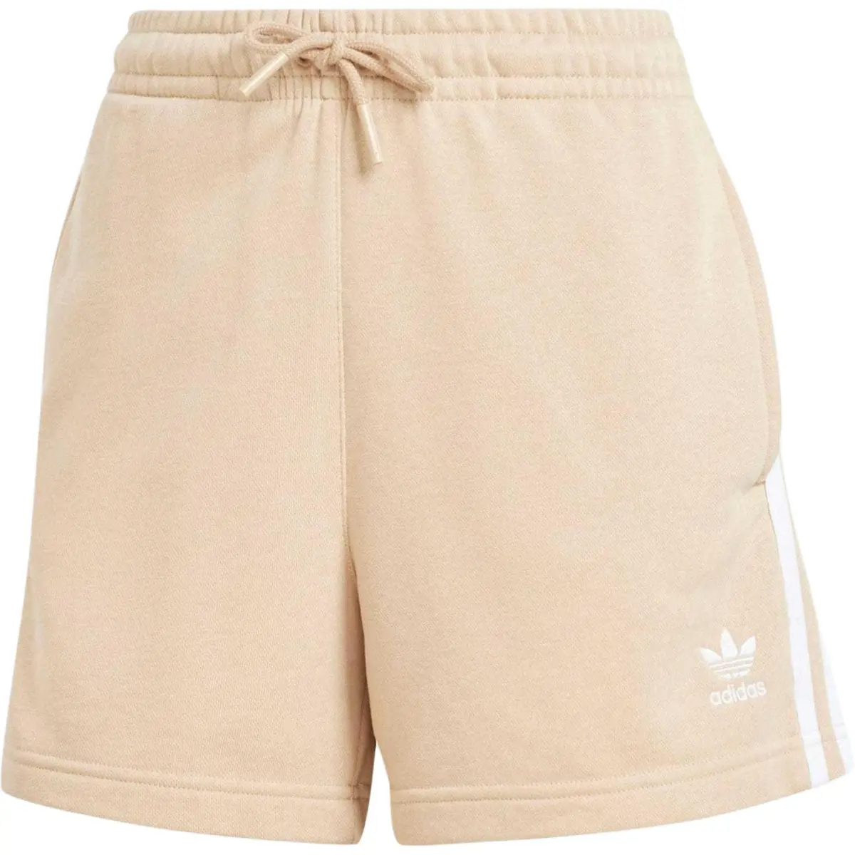 Adidas Originals 3 Stripes French Terry Shorts Casual Shorts Women's Magic Light Umber