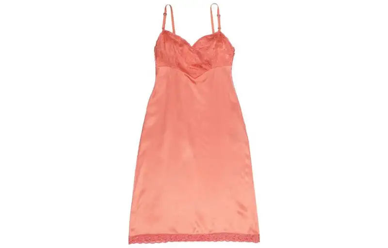 Burberry Slip Dresses Women's Pink Moderate Short
